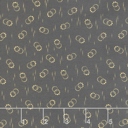 Homestead Harvest - Dots Black Yardage