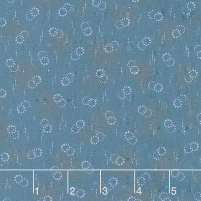 Homestead Harvest - Dots Navy Yardage