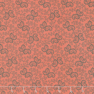 Homestead Harvest - Paisley Red Yardage