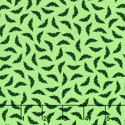 Hometown Halloween - Bats Green Yardage