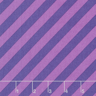 Hometown Halloween - Witchy Stripe Purple Yardage