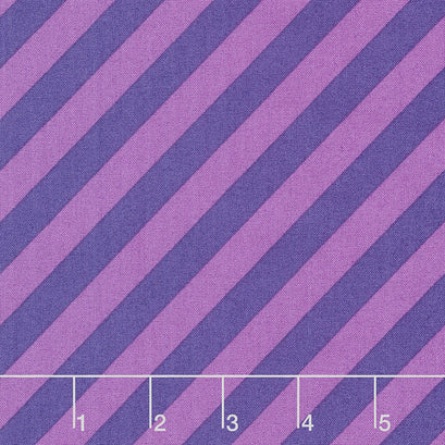 Hometown Halloween - Witchy Stripe Purple Yardage
