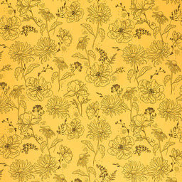 Honey Bee - Wildflowers Daisy Yardage