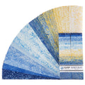 Honey Blue Batiks Strips