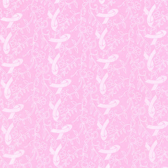 Hope & Heart Batiks - Ribbon Vine Carnation Yardage