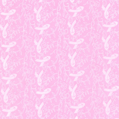 Hope & Heart Batiks - Ribbon Vine Carnation Yardage