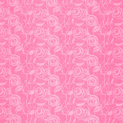 Hope & Heart Batiks - Roses and Leaves Geranium Yardage
