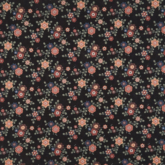 Hope Blooms - Hope Blooms Midnight Yardage