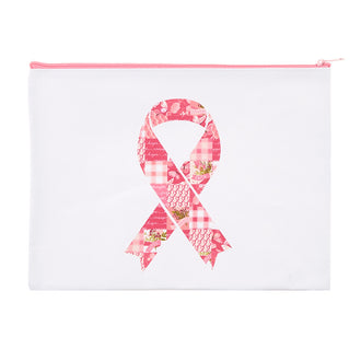 Hope in Bloom Ribbon Canvas Bag