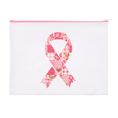 Hope in Bloom Ribbon Canvas Bag