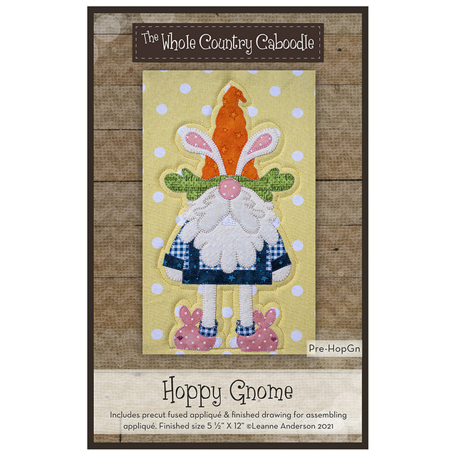 Hoppy Gnome Precut Fused Appliqué Pack Primary Image