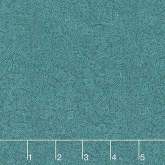 Hopscotch - Cross-Hatch My Way Teal Yardage