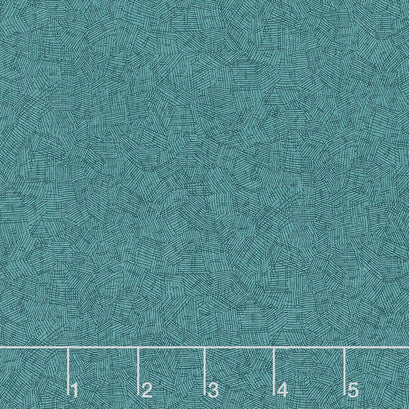 Hopscotch - Cross-Hatch My Way Teal Yardage