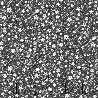 Hopscotch - First Flowers Zebra Yardage