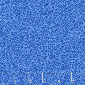 Hopscotch - Leaves in Motion Sapphire Yardage
