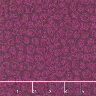 Hopscotch - Rose Petals Jacaranda Yardage