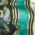 Horsen Around - Mane Swirl Stripe Multi Metallic Yardage