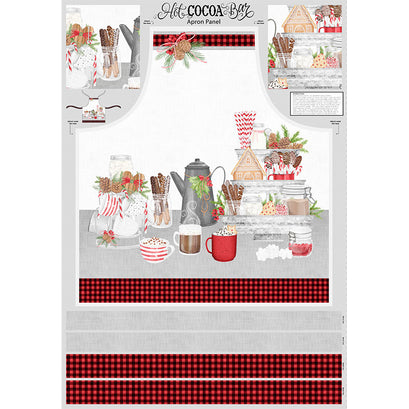 Hot Cocoa Bar - Apron Multi Panel