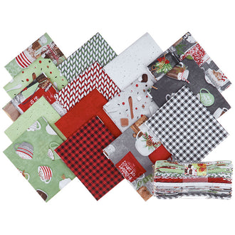 Hot Cocoa Bar Fat Quarter Crystals