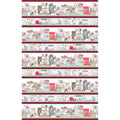 Hot Cocoa Bar - Repeating Stripe Multi Yardage Alternative View #1