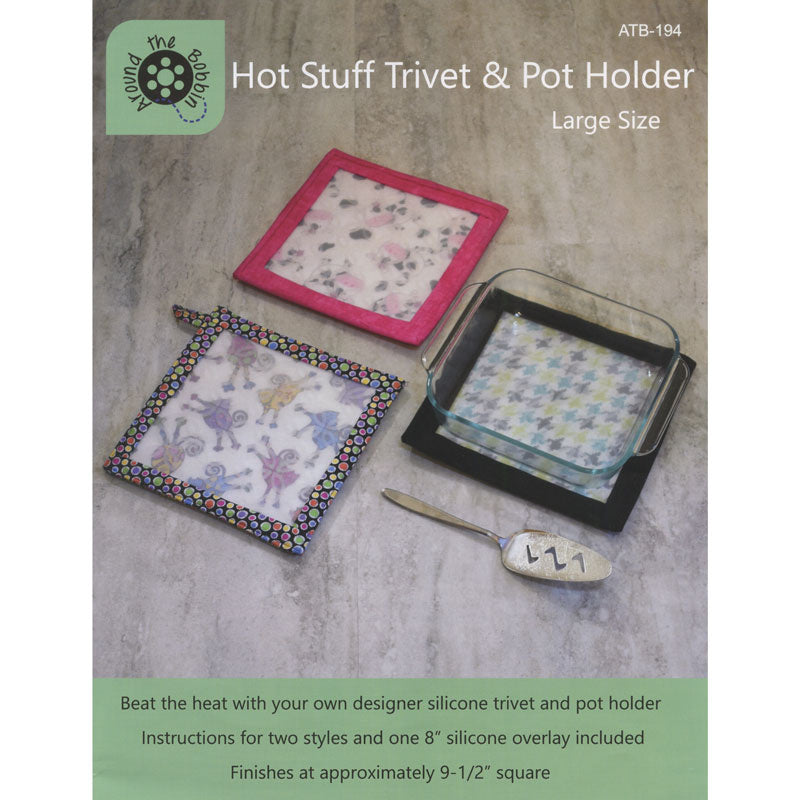 Hot Stuff Trivet and Pot Holder Pattern - Large Primary Image