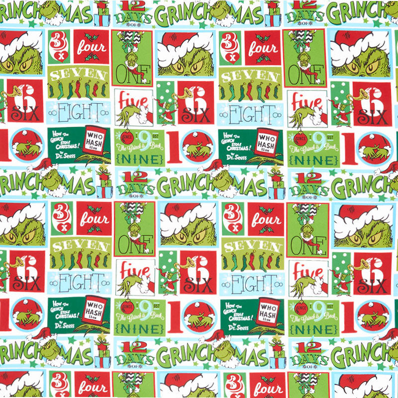 How the Grinch Stole Christmas - Patch Holiday Yardage