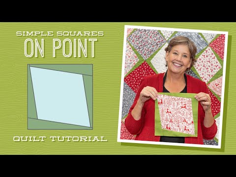 Digital Download - Simple Squares on Point Quilt Pattern by Missouri Star