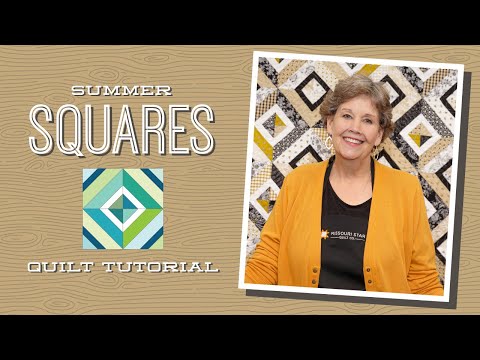 Digital Download - Summer Squares Quilt Pattern by Missouri Star