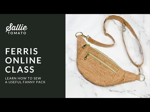 Sallie Tomato Ferris Fanny Pack Pattern
