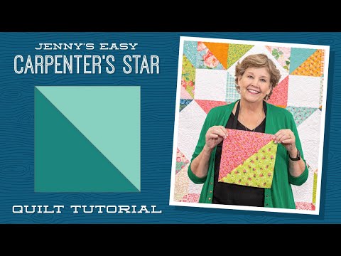 Digital Download - Jenny's Easy Carpenter's Star Quilt Pattern by Missouri Star