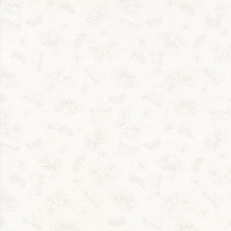 Hush Hush - Flutter White Yardage