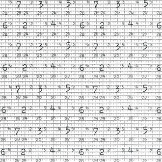 Hush Hush - Measure Twice White Yardage