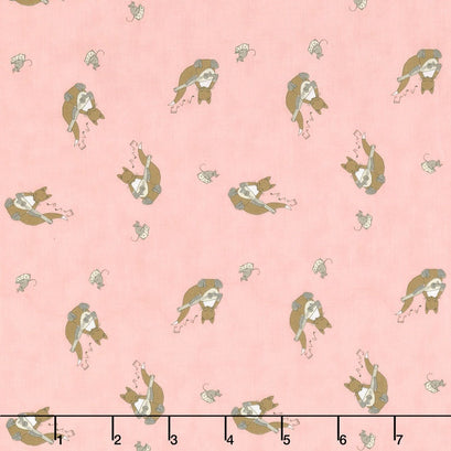 Hushabye Hollow - Fox & Lute Sweet Cheeks Brushed Cotton Yardage