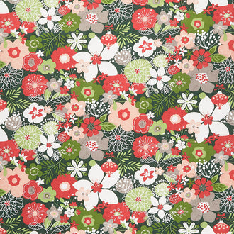 Hustle and Bustle - Carols Pine Yardage