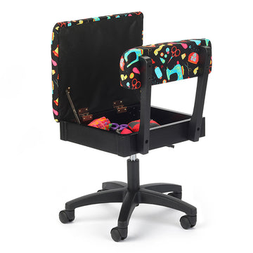 Hydraulic Sewing Notions Sewing Chair - Black