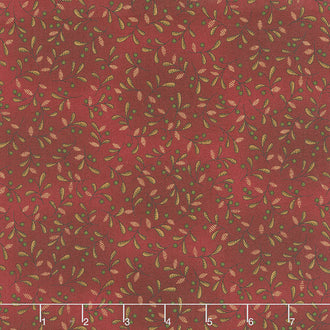 Idaho Prairie Star - Large Berries Red Yardage