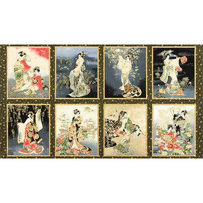 Imperial Collection 16 - Geishas Onyx Metallic Panel