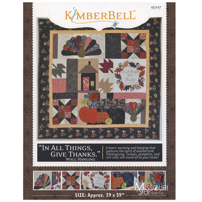 In All Things, Give Thanks Wall Hanging Pattern