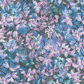 In the Moonlight - Leaves Evening Metallic Yardage