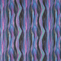 In the Moonlight - Stripes Evening Metallic Yardage