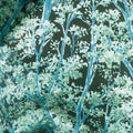 In the Moonlight - Trees Forest Metallic Yardage