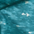 In the Moonlight - Water Teal Metallic Yardage Alternative View #1