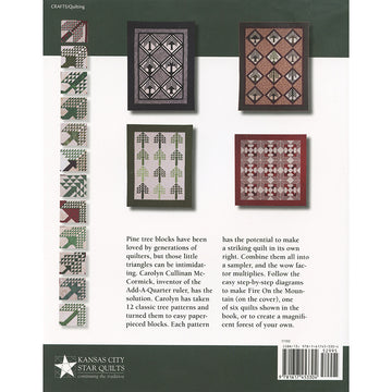In the Pines: A Forest of Paper Pieced Quilts Book