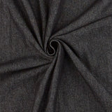 Indigo Denim - 56" Wide 6.5 oz Black Washed Yardage Primary Image