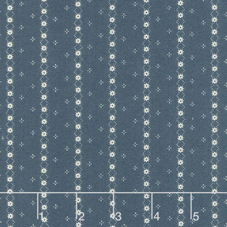 Indigo Gatherings - Daisy Chain Navy Yardage