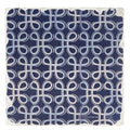 Indigo Patterns Coaster - Loops