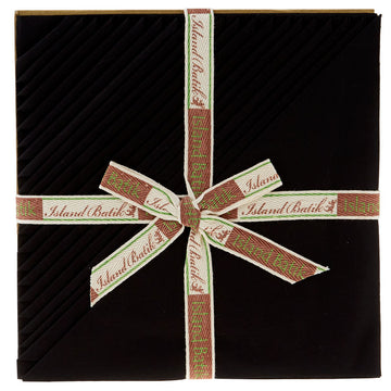 Inkwell Batiks Solid Black Stacks