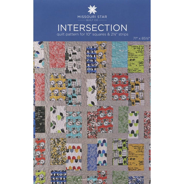 Intersection Quilt Pattern by Missouri Star