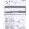 It's a Snap 3 Yard Quilt Pattern Alternative View #1