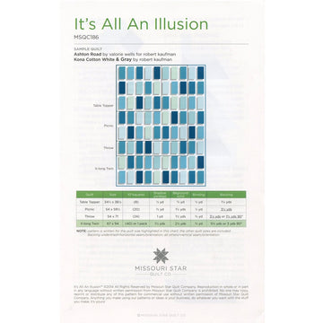 It's All An Illusion Pattern by Missouri Star